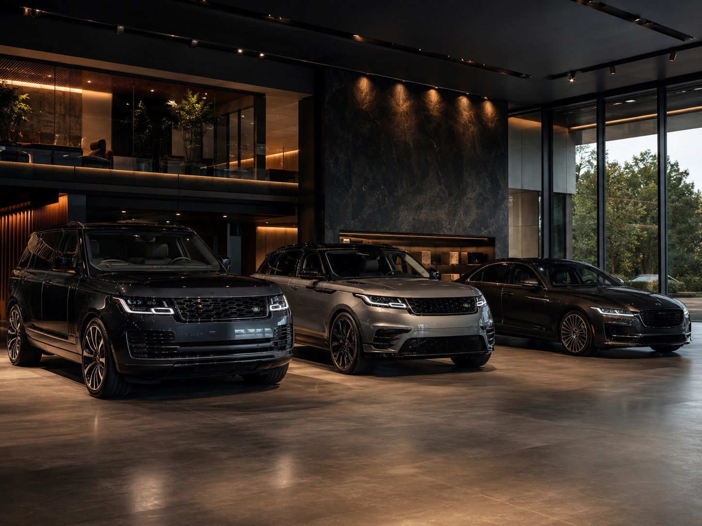 Преміальний шоурум My LR з автомобілями Land Rover, Range Rover та Jaguar
